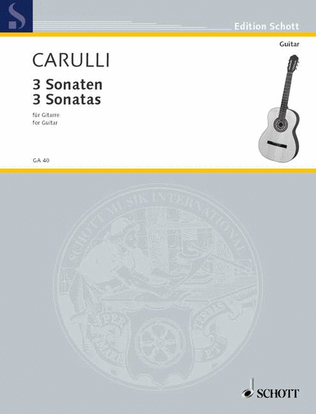 Book cover for 3 Sonatas