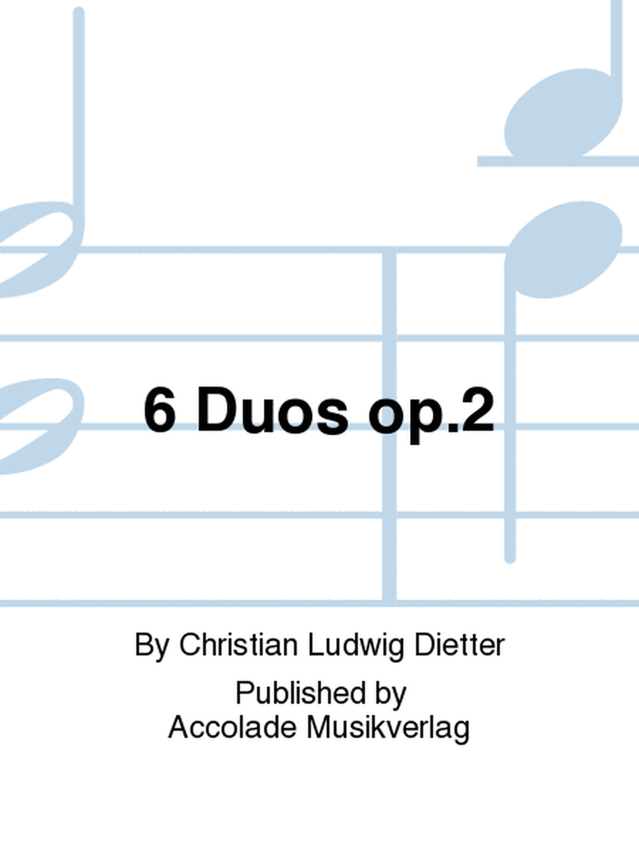 6 Duos op.2