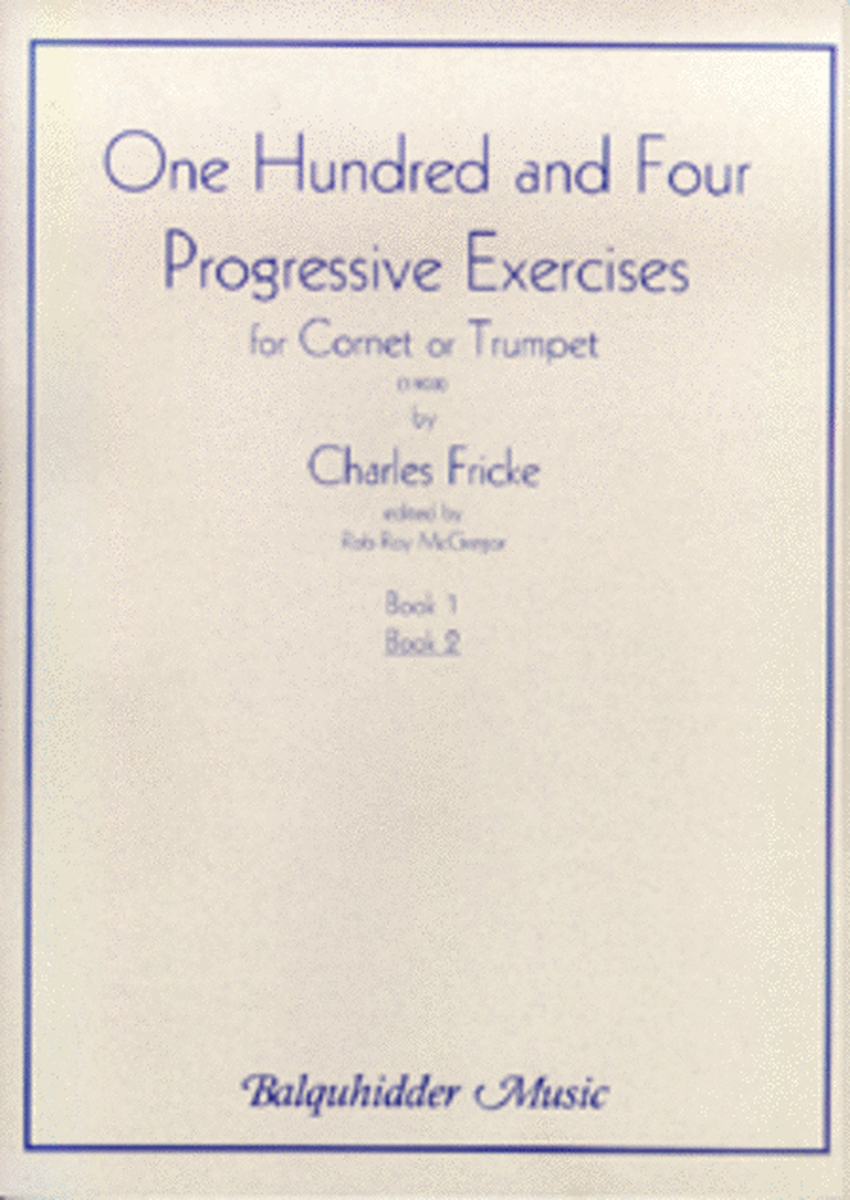 104 Progressive Exercises (1903) for Cornet Or Trumpet Vol. 2