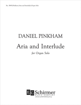 Book cover for Aria and Interlude