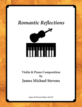 Book cover for Romantic Reflections - Violin & Piano