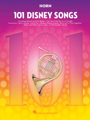 Book cover for 101 Disney Songs