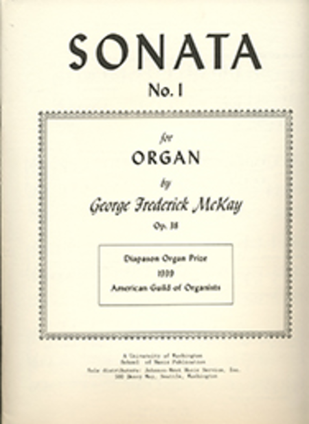 Sonata No. 1, Op.38