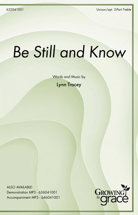 Book cover for Be Still and Know