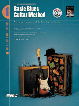 Book cover for Basic Blues Guitar Method, Book 1