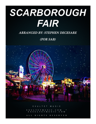 Scarborough Fair (for SAB)