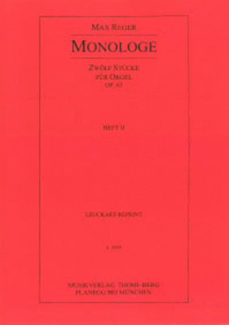 Monologe - Heft II