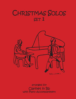 Christmas Solos for Clarinet & Piano Set 1