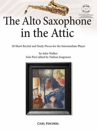 Book cover for The Alto Saxophone in the Attic