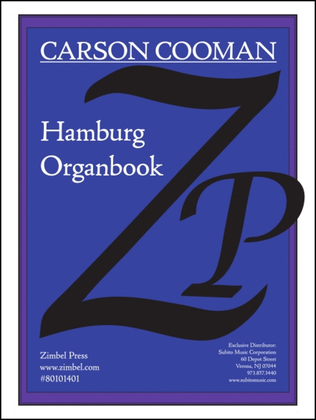 Book cover for Hamburg Organbook