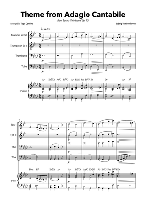 Theme From Adagio Cantabile (from Sonata 'Pathétique' Op.13)