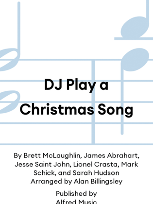 Book cover for DJ Play a Christmas Song