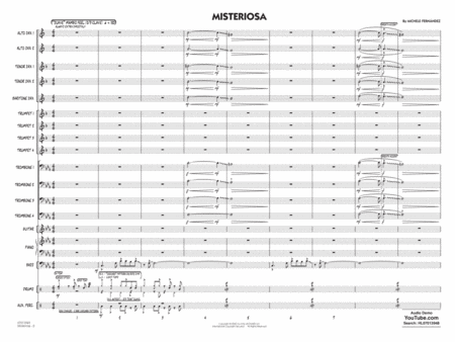 Misteriosa - Conductor Score (Full Score)