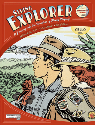 Book cover for String Explorer, Book 2