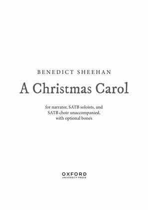 Book cover for A Christmas Carol