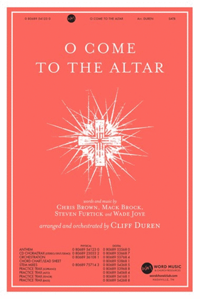 Book cover for O Come to the Altar - CD ChoralTrax