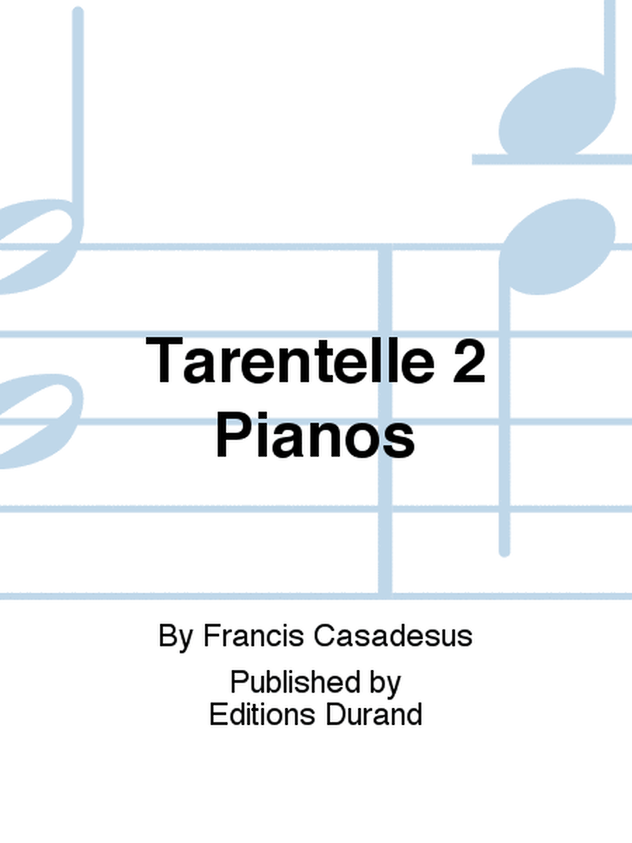 Tarentelle 2 Pianos
