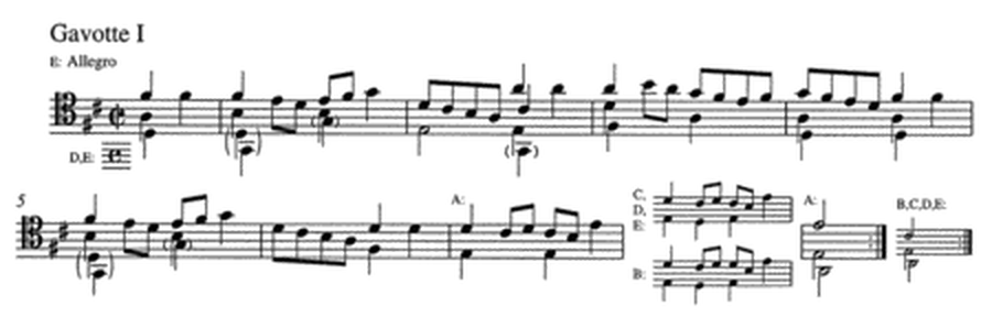 6 Suites a Violoncello Solo senza Basso, BWV 1007-1012