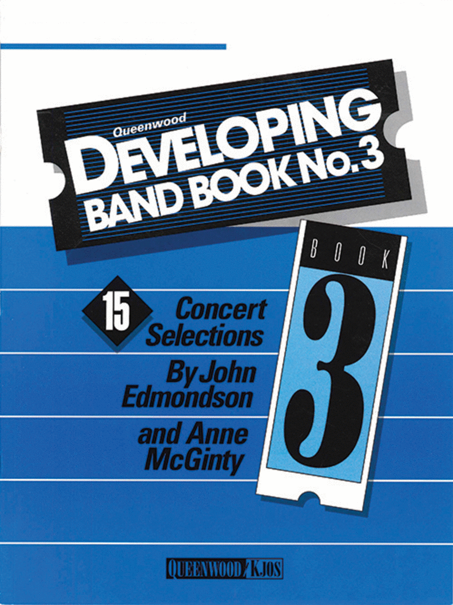 Developing Band Book#3 Tenor Saxophone