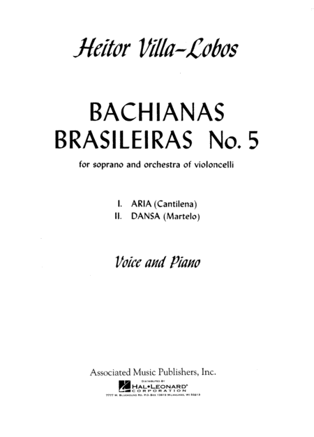 Bachianas Brasileiras No. 5