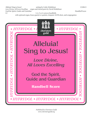 Book cover for Alleluia! Sing to Jesus! - Handbell Score