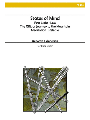 Book cover for States of Mind for Flute Choir