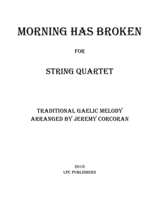 Book cover for Morning Has Broken for String Quartet