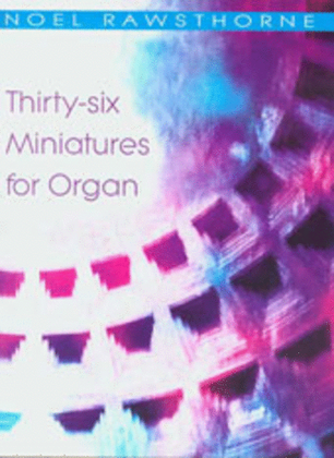 Book cover for 36 Miniatures for Organ