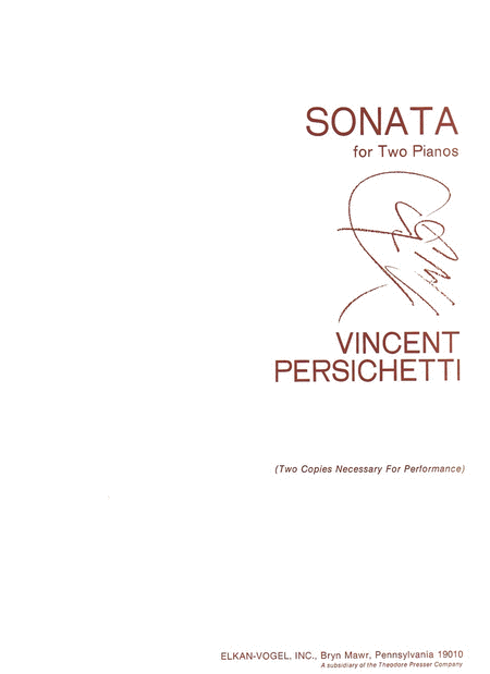 Sonata For 2 Pianos