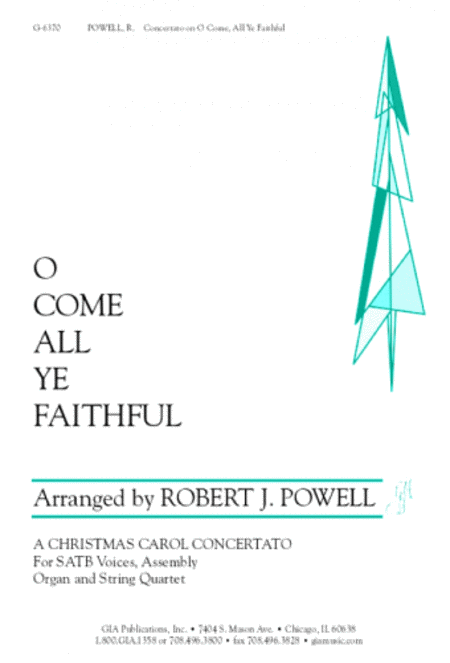 O Come All Ye Faithful, Concertato