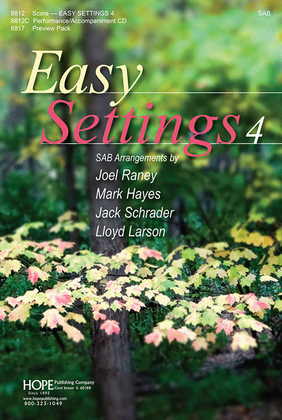 Book cover for Easy Settings 4