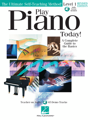 Book cover for Play Piano Today! Level 1 – Updated & Revised Edition