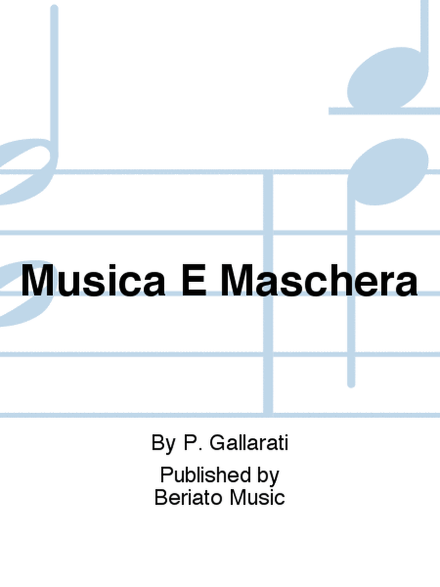 Musica E Maschera