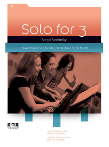 Solo for 3 Piano Vol 2 Music for 6 Hands Sergei Slonimsky