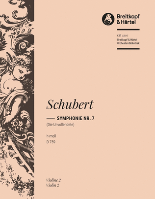 Symphony No. 7 in B minor D 759