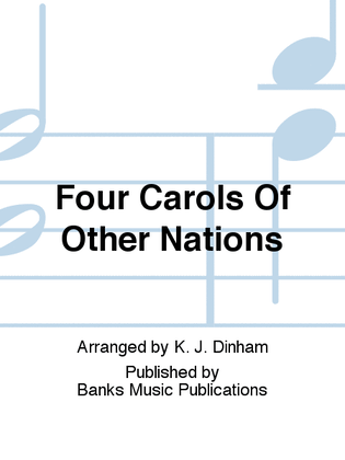 Book cover for Four Carols Of Other Nations