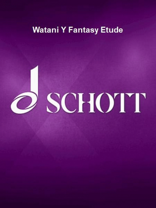 Book cover for Watani Y Fantasy Etude