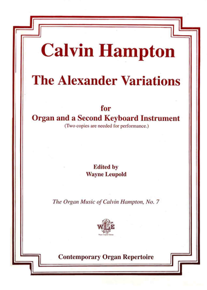 Book cover for The Alexander Variations