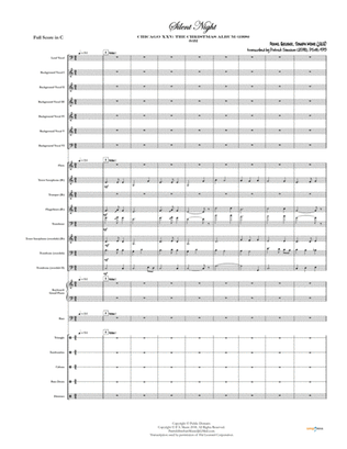 Silent Night [Chicago] (full score & set of parts)