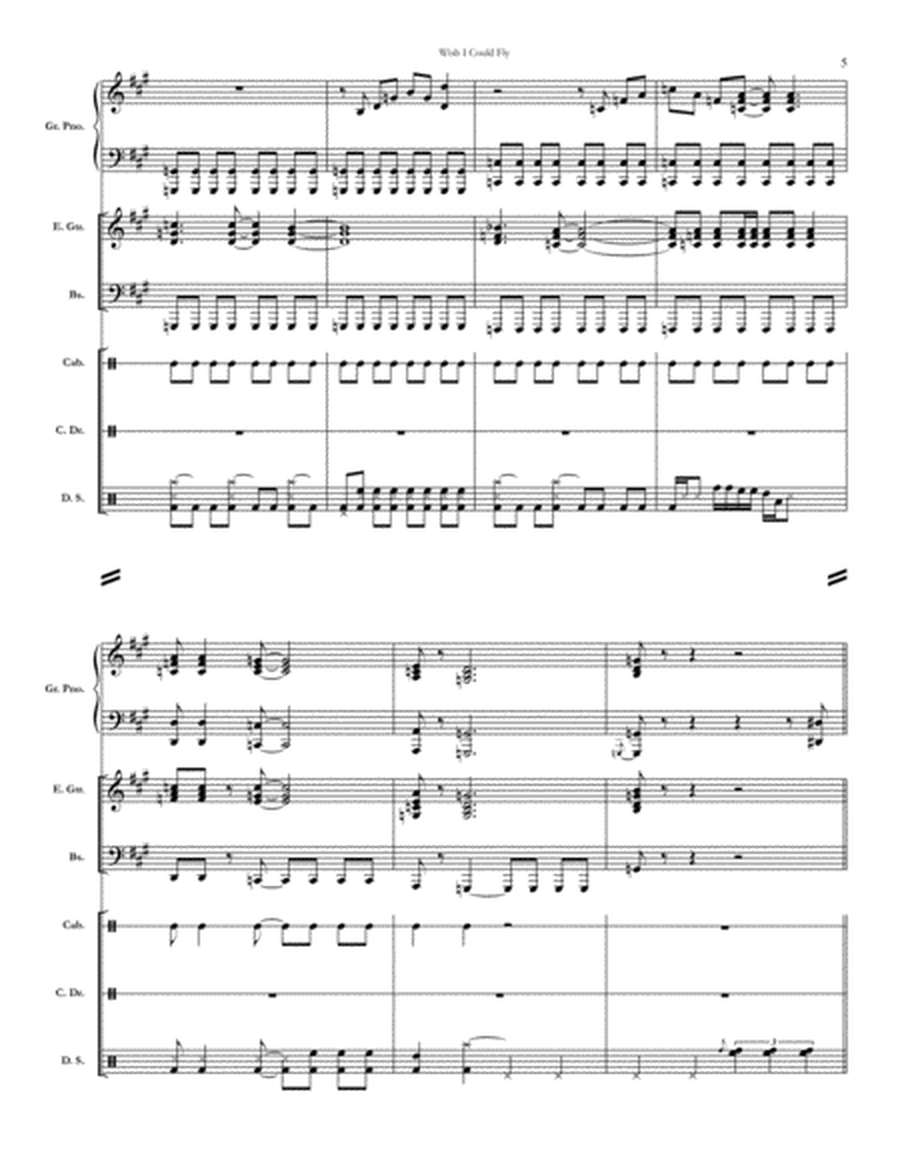 Wish I Could Fly [Chicago] (full score & set of parts) image number null