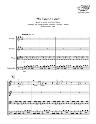 Book cover for We Found Love