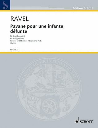 Book cover for Pavane pour une infante défunte