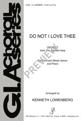 Book cover for Do Not I Love Thee