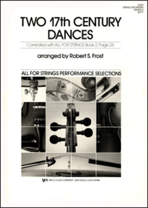 Two Seventeenth Century Dances - Score