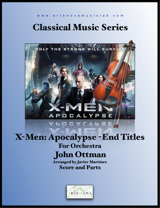 Book cover for X-men: Apocalypse - End Titles