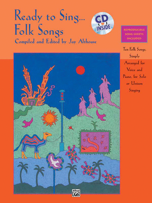 Book cover for Ready to Sing . . . Folk Songs