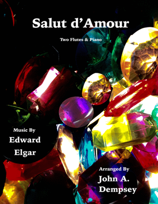 Book cover for Salut d'Amour (Love's Greeting): Trio for Two Flutes and Piano