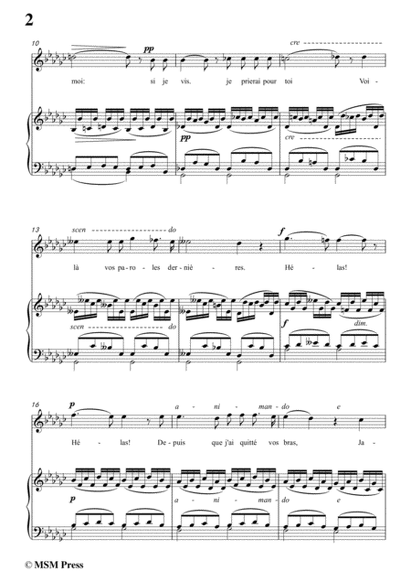 Bizet-Vous Ne Priez Pas in e flat minor,for voice and piano image number null