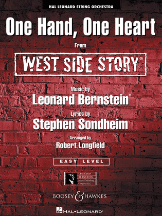 Book cover for One Hand, One Heart (from West Side Story)