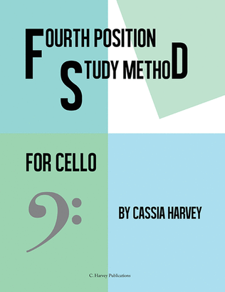 Book cover for Fourth Position Study Method for the Cello